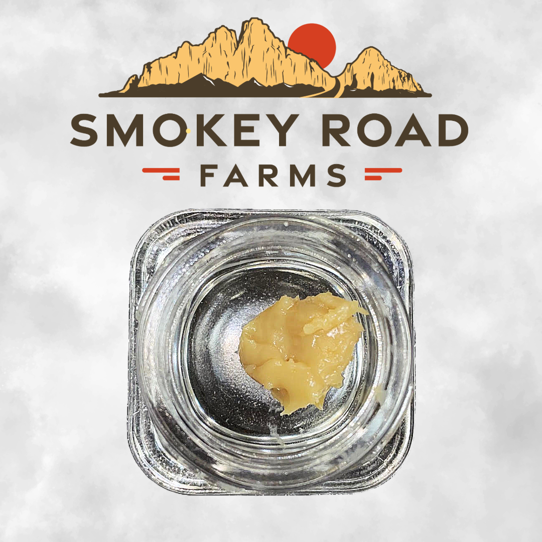 Photograph of product: Smokey Road Farms 1g au chocolat Rosin - Sugar Shack #6