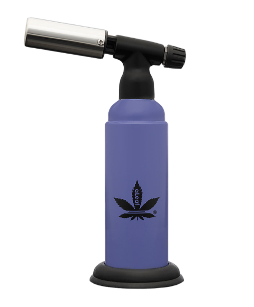 Photograph of product: Accessories - aLeaf - Turbo Flame Blow Torch - Purple 7.5"