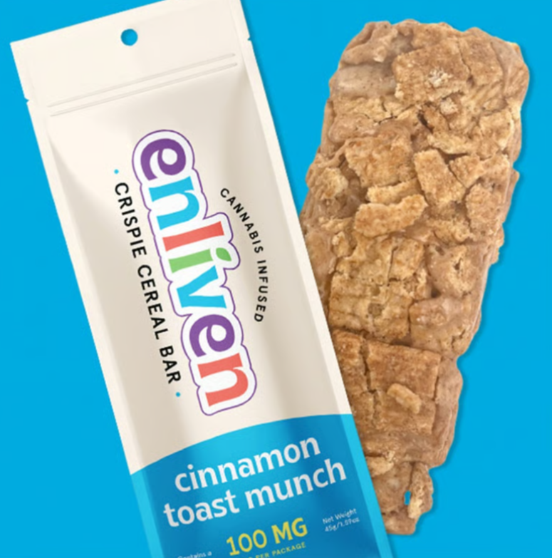 Photograph of product: Enliven | Cinnamon Toast Munch Cereal Bar | Edible