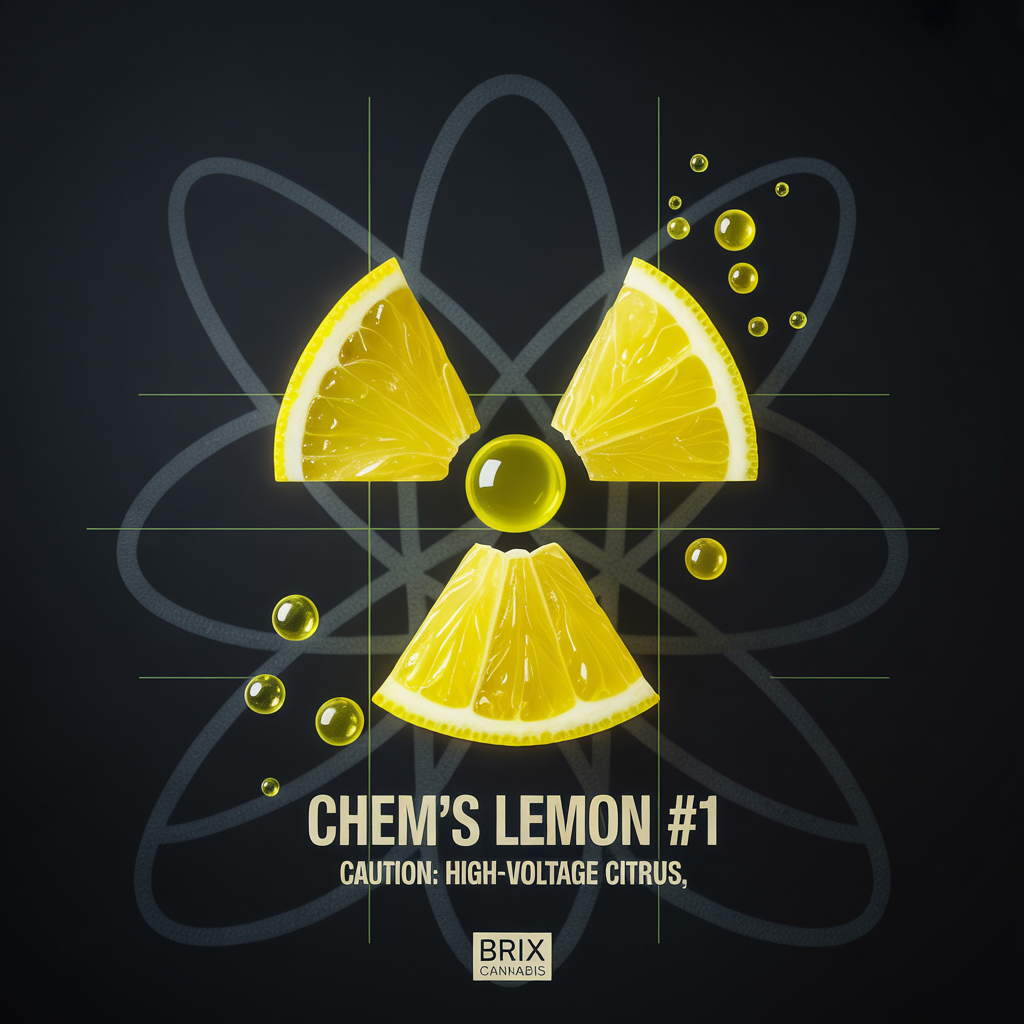 Photograph of product: Chemdog's Whole Flower Chem's Lemon #1 (S) 00296 - 3.5g