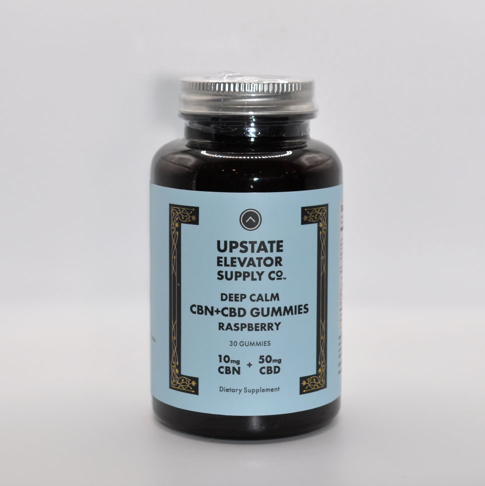 Photograph of product: Deep Calm Raspberry Gummies | 30pk | 1500mg CBD + 300mg CBN