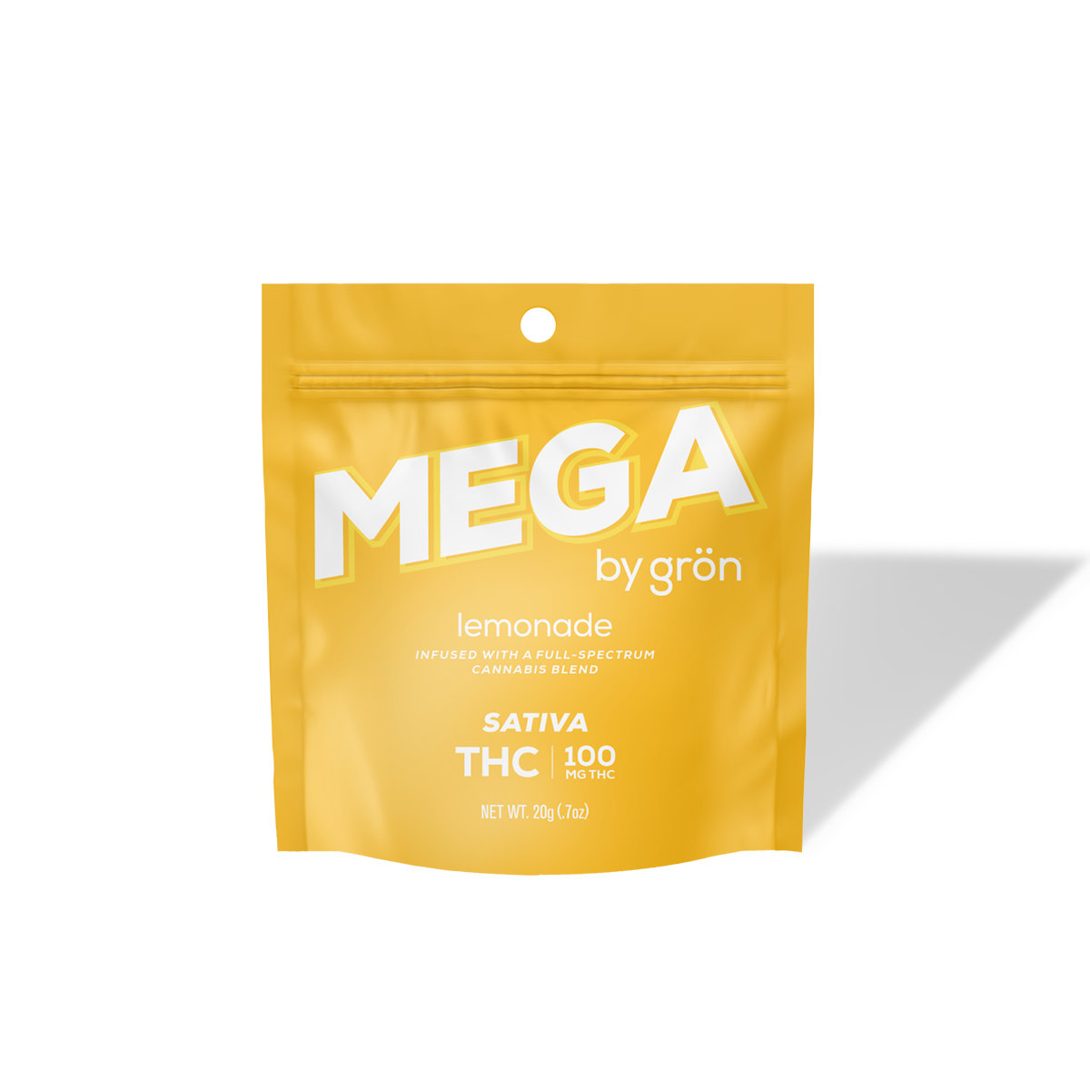 Photograph of product: Lemonade | Mega Pearl | 100mg