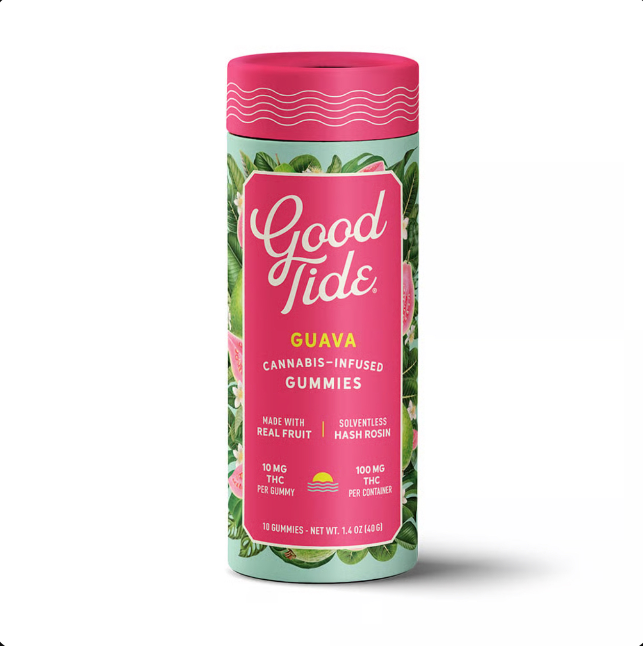 Photograph of product: GOOD TIDE | GUAVA | HYBRID ROSIN GUMMIES