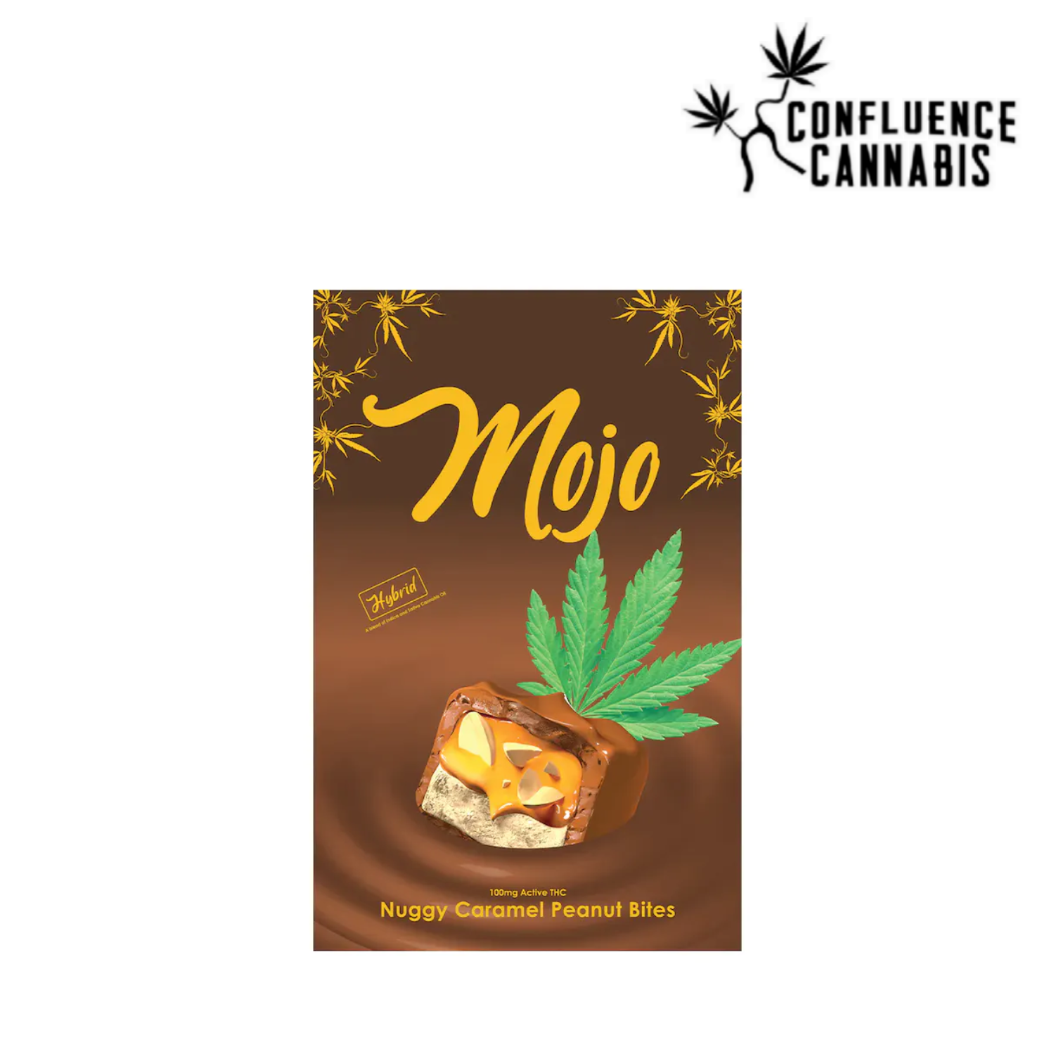 Photograph of product: Nuggy Caramel Peanut Bites (High Dose)