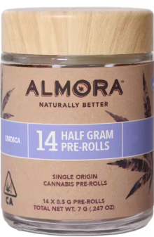 Photograph of Product: [Almora Farm] Prerolls 14 Pack - 7g - Slurricane (I)