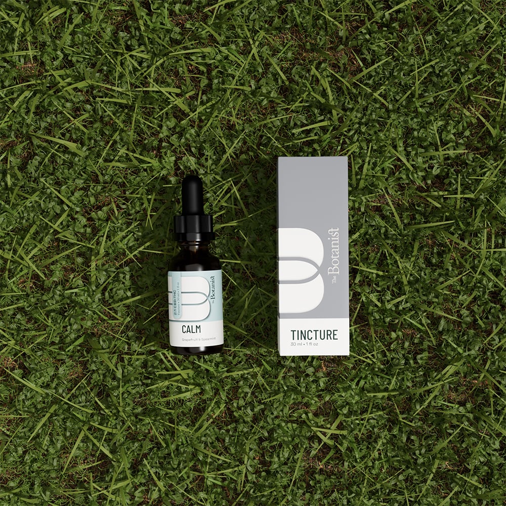 Photograph of product: The Botanist Calm 2:1 CBD:TH-oui (I) Tincture 100mg 30mL