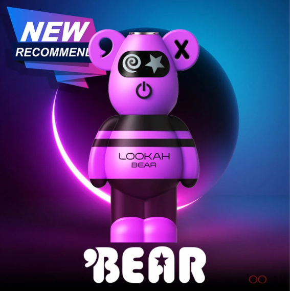 Photograph of product: Lookah Bear | Purple 510 Battery