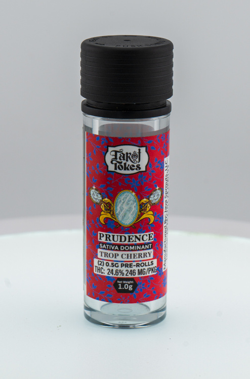 Photograph of Product: Tarot Tokes | Trop Cherry | Pre-Roll | 2pk