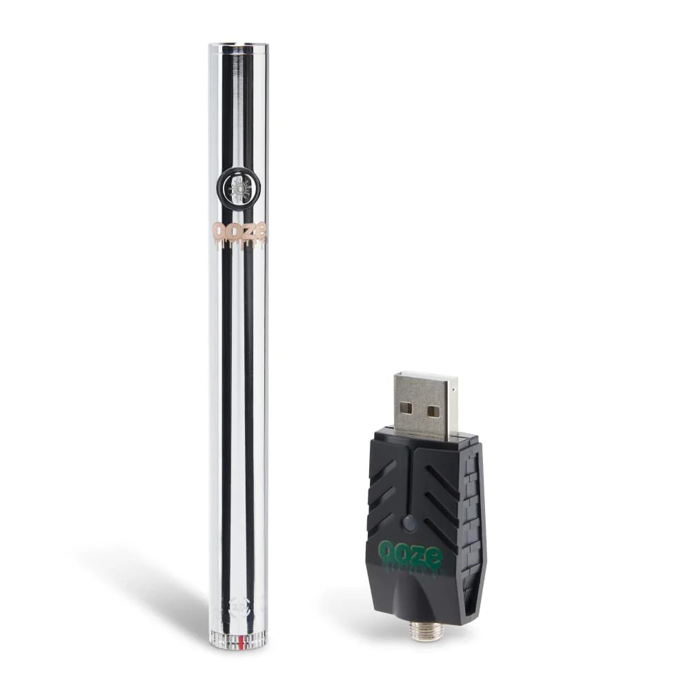 Photograph of product: Ooze Slim Twist Pen 2.0 - Cosmic Chrome