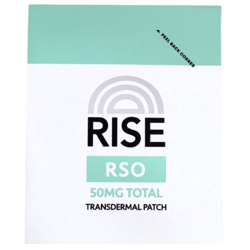 Photograph of product: Rise Transdermal Patch RSO 50mg TH-oui