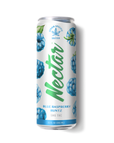 Photograph of product: Blue Raspberry Runtz Seltzer | 5mg