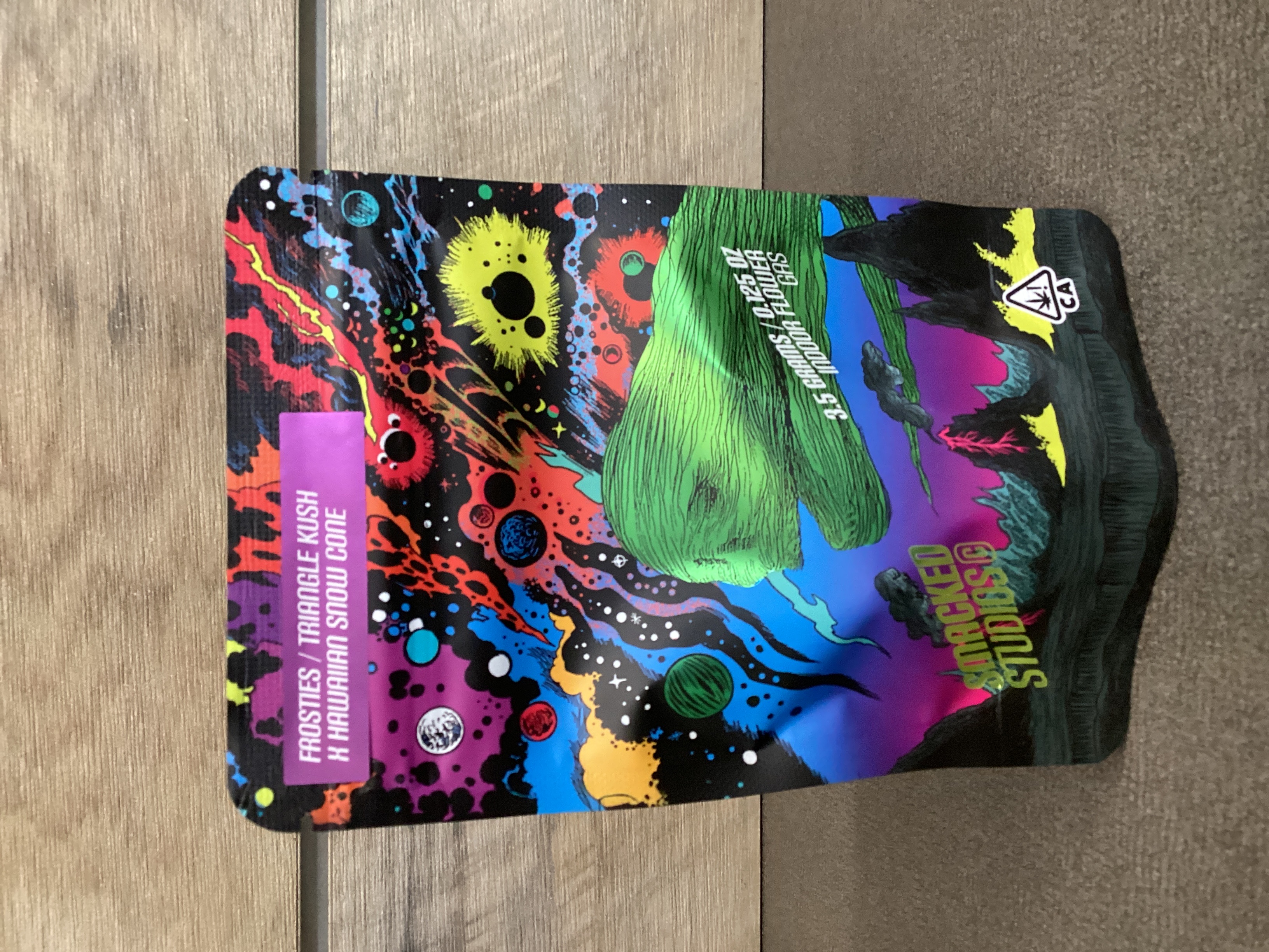 Photograph of product: SMACKED STUDIOS - FROSTIES - 3.5g