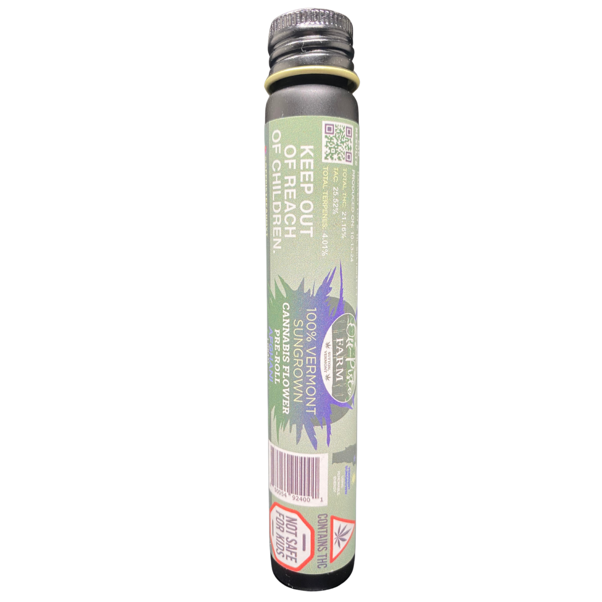 Photograph of Product: Off Piste - Pre-Roll - 4Way Afghani