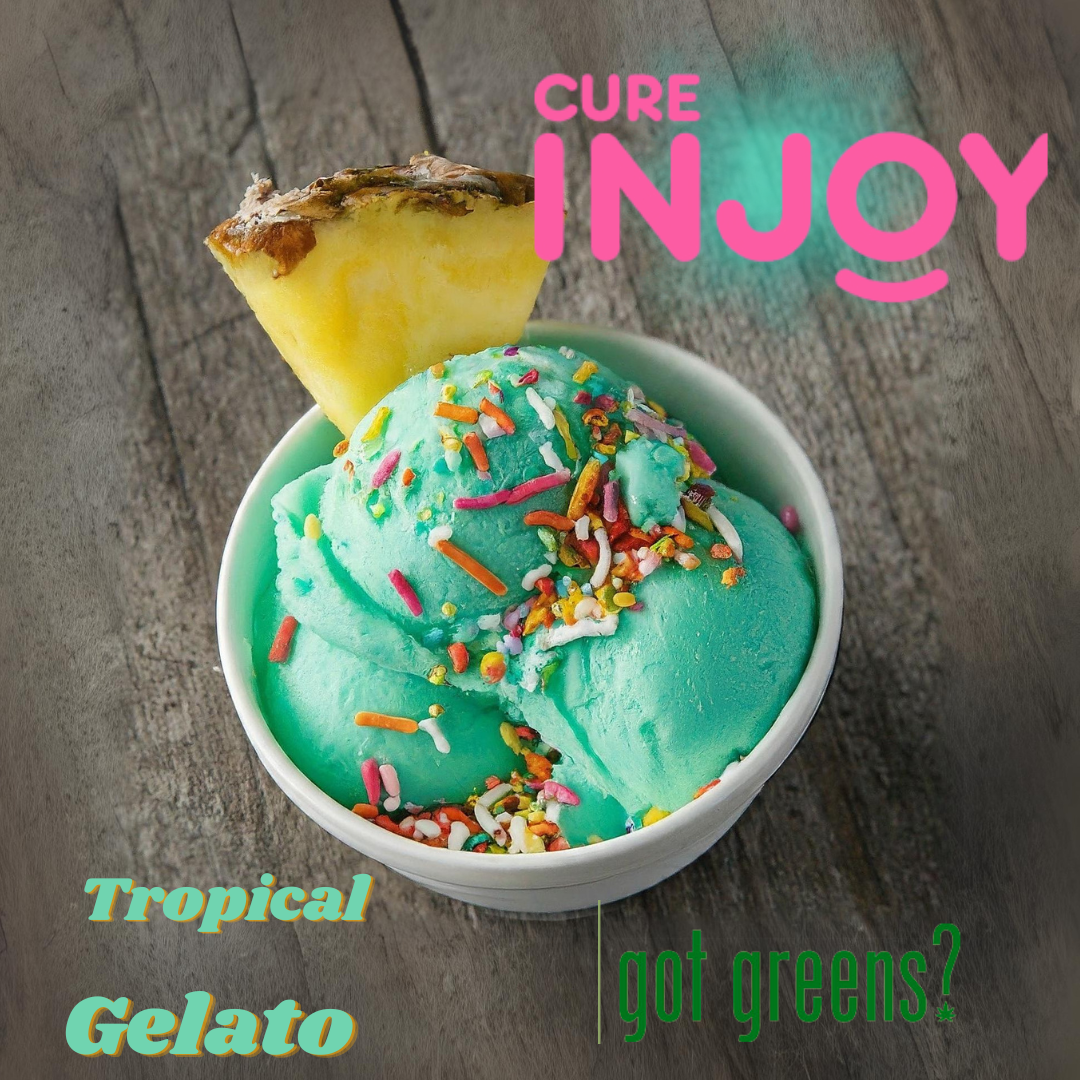 Photograph of product: Cure Injoy - Tropical Gelato Disposable Vape
