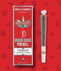 Photograph of product: PRESIDENTIAL | STRAWBERRY | MOONROCK INFUSED PREROLL | 1G