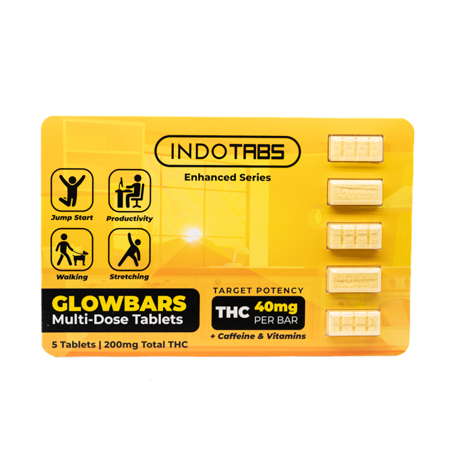 Photograph of Product: Glowbars Tablets 5 Pack 200mg {3}