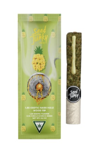 Photograph of product: Seed Junky | Pineapple Fruz Infused Donut