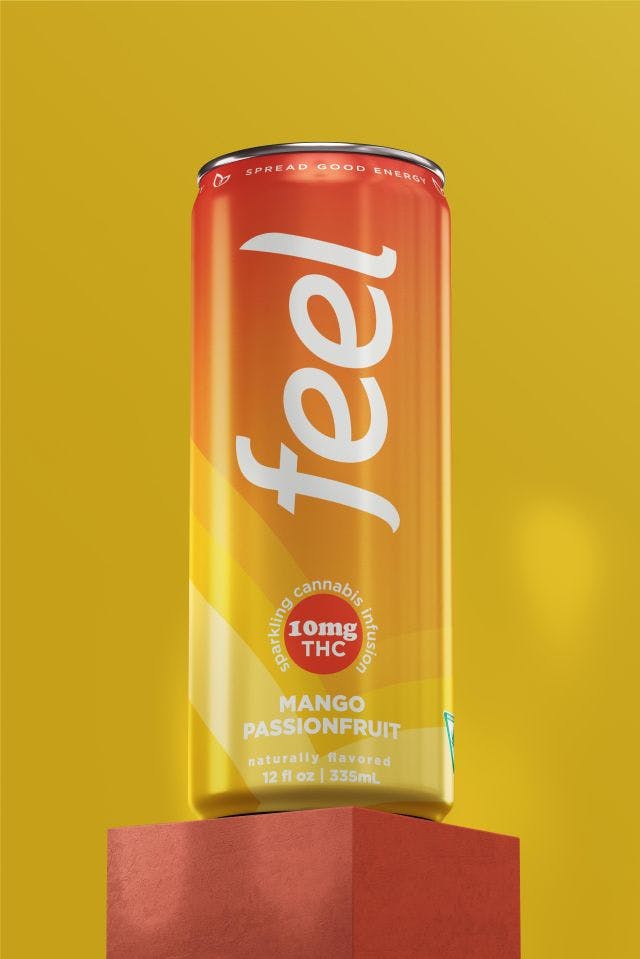 Photograph of product: Feel Energy - Mango Passionfruit- 10mg TH-oui / 30 mg Caffeine