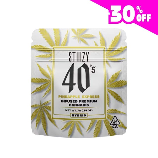 Photograph of product: Pineapple Express - 40's Infused Flower 7g - 