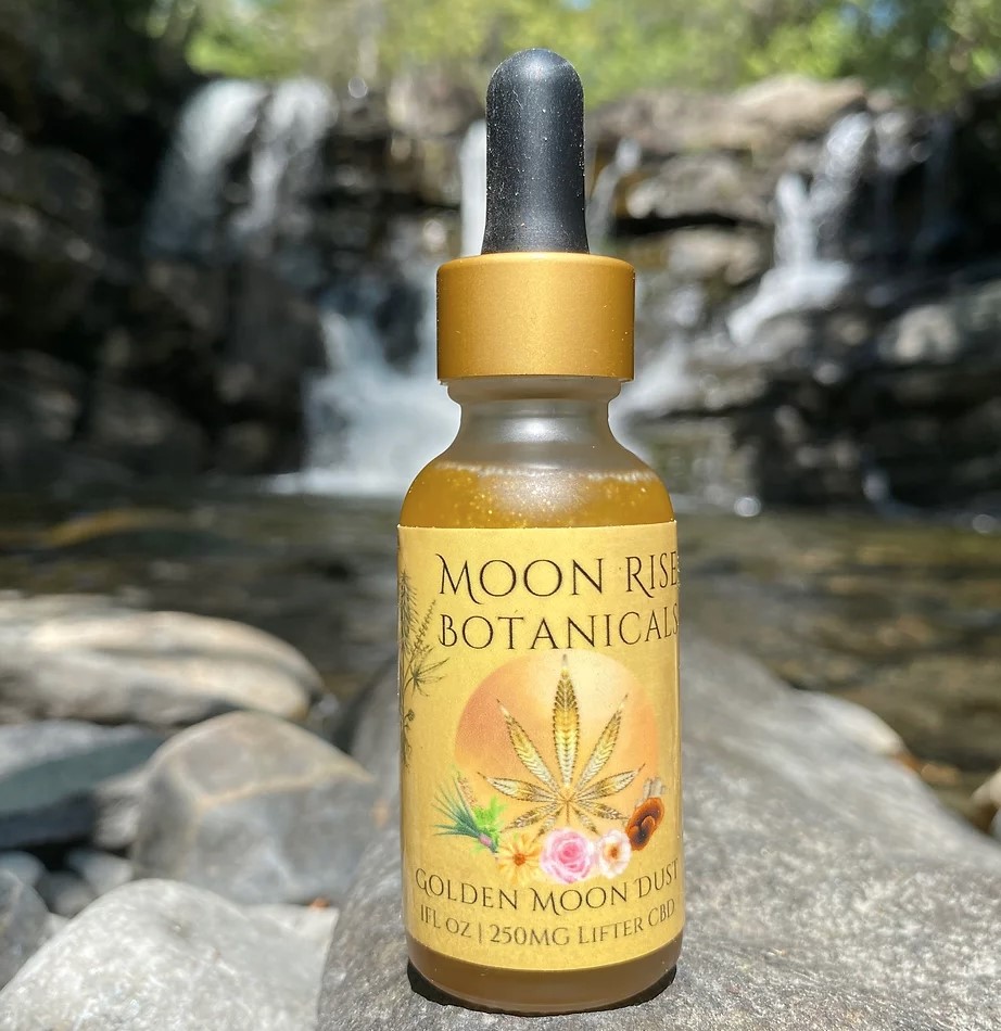 Photograph of Product: Golden Moon Dust | CBD Body Oil
