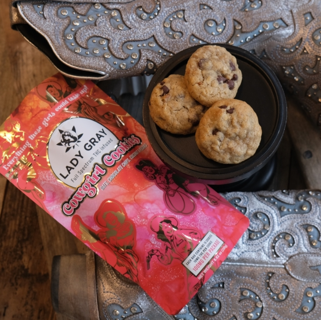 Photograph of product: Cowgirl Cookies - 10pk, 100mg