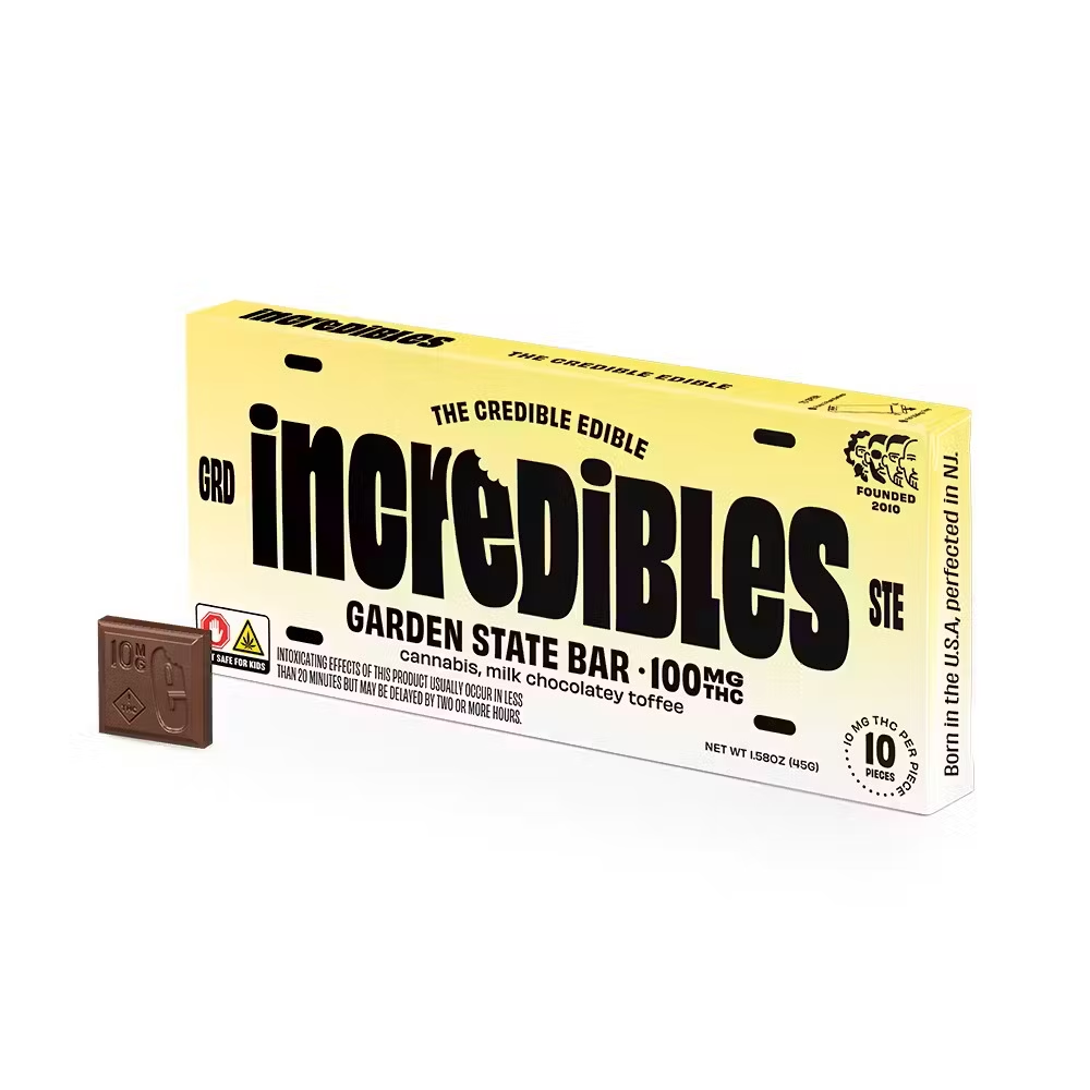 Photograph of product: Chocolate Bar | Icredibles | 100mg