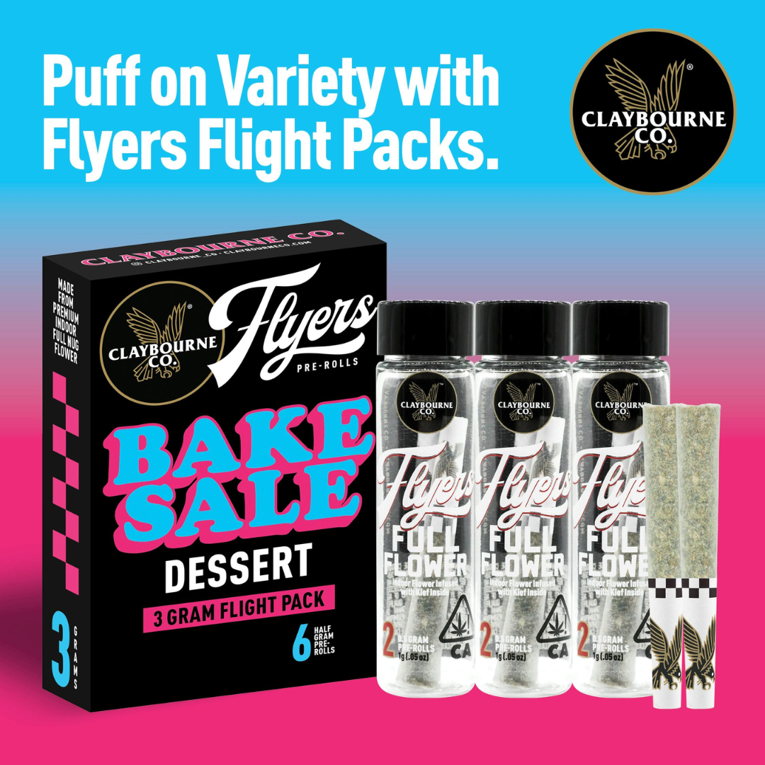Photograph of product: Claybourne Co. - Bake Sale (Hybrid) Flyers Flight Pack 6pk