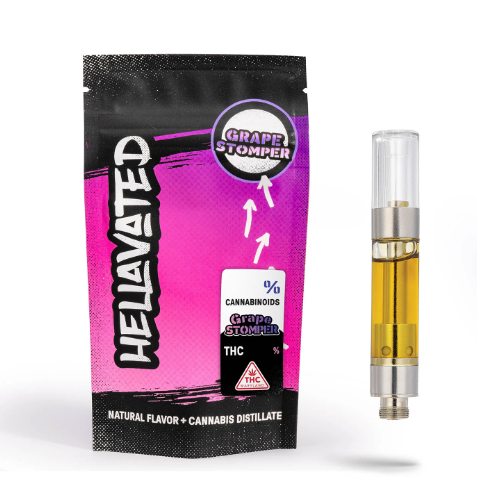 Photograph of product: Grape Stomper (IH) - Vape Cartridge l (1g)