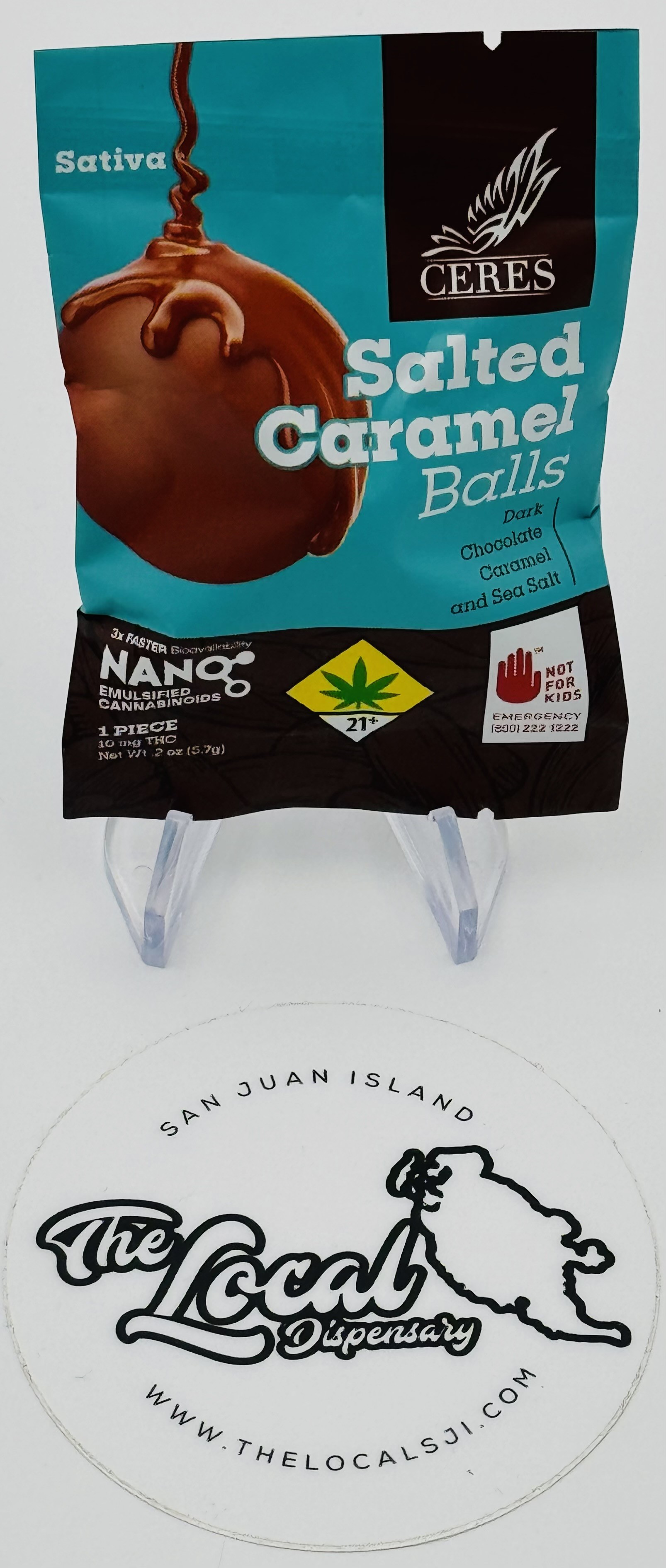 Photograph of product: Salted Caramel Balls - Oui'd Single