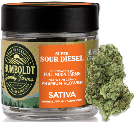 Photograph of product: Super Sour Diesel [S] - Flower - 7g