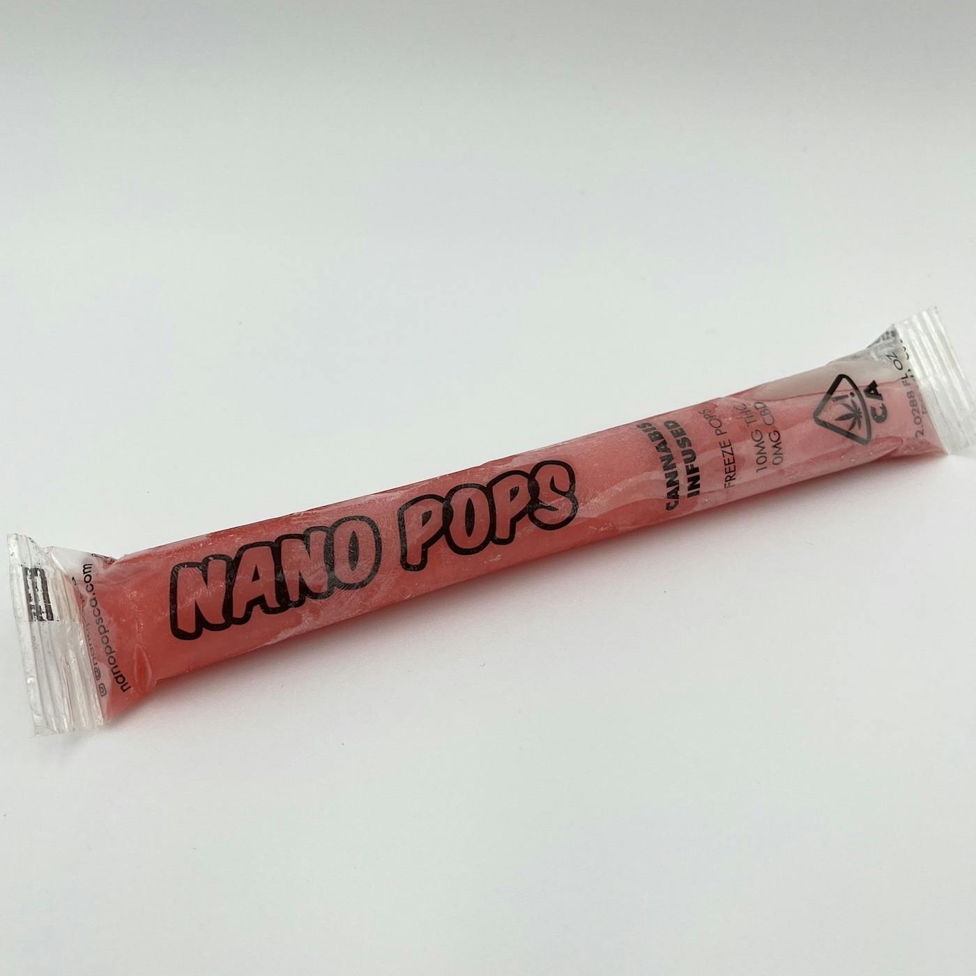 Photograph of product: Cherry - 10mg TH-oui - Single Serving - Nano Pops