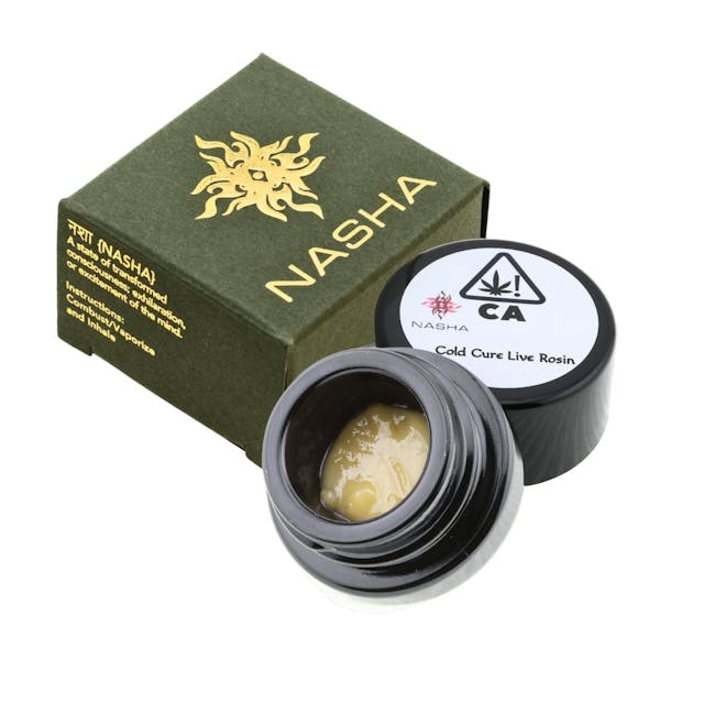 Photograph of product: Egyptian Gold | Cold Cure | 1g Live Rosin