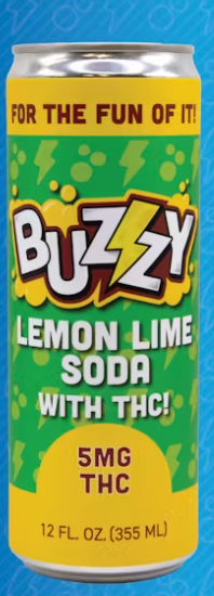 Photograph of Product: Buzzy | Lemon Lime | 5mg