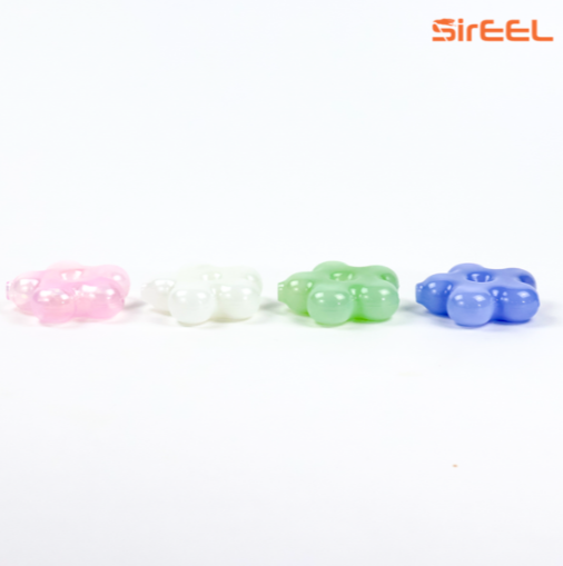 Photograph of product: LuvBuds - Petal Puff Glass Pipe