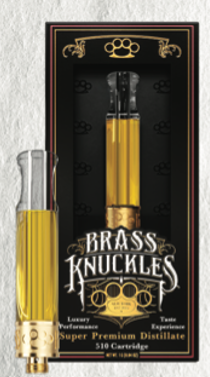 Photograph of product: Blueberry Cart Brass Knuckles | 1g |