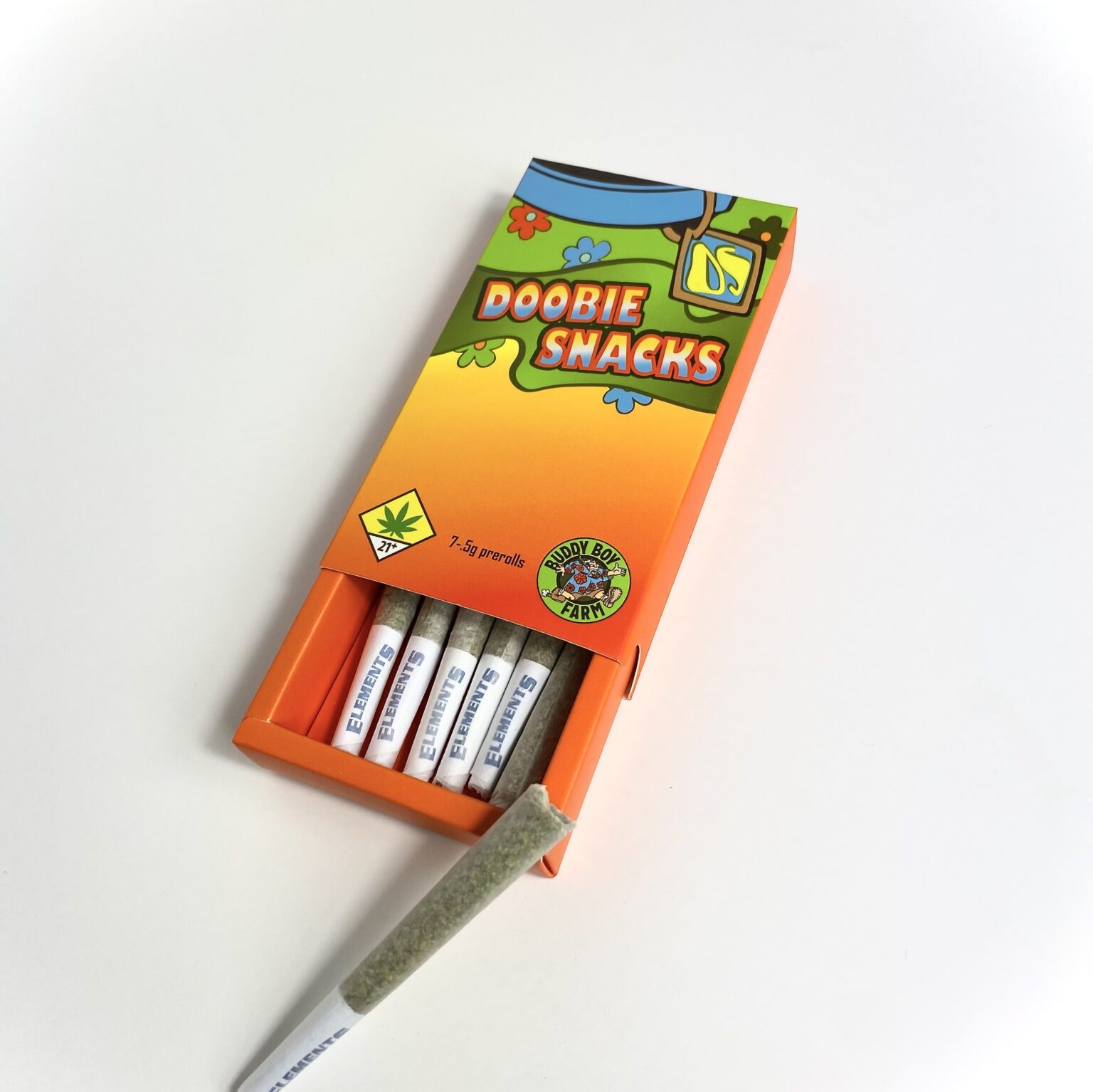 Photograph of product: BBF ATF, Mac 2D2, White Gorilla 7pk  MULTI PACK (.5g) Pre-Rolls