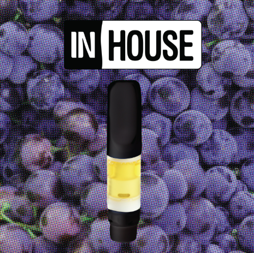 Photograph of product: In House - Grape Vape (0.5g)