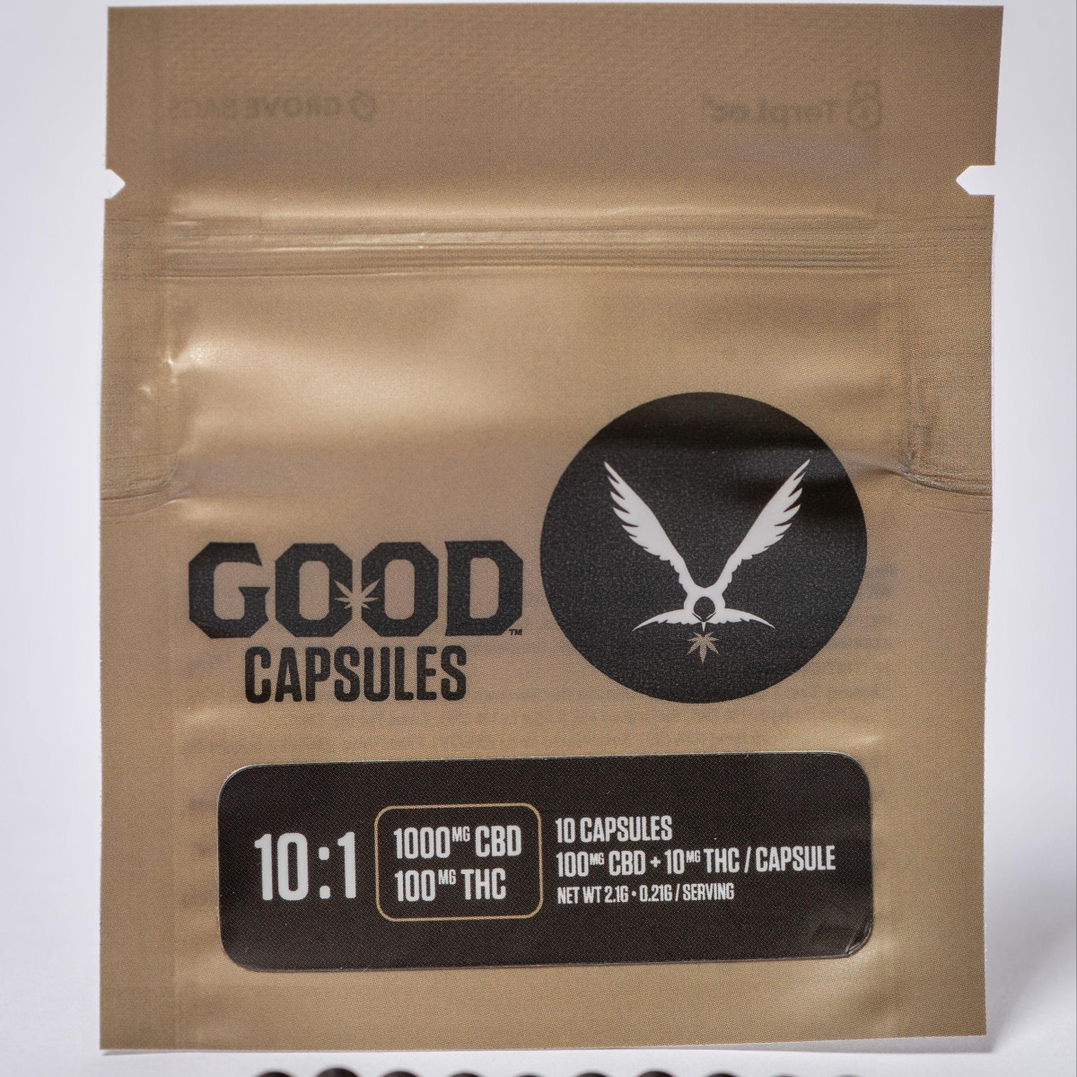 Photograph of product: GOOD CBD: TH-oui | 10:1 | 100 mg | 10 pk