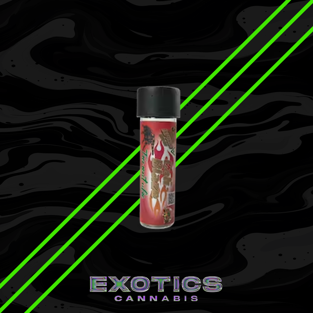 Photograph of product: Cali-Blaze - Banana Cream Pie Tarantula Infused (3x1g) Pack Pre-rolls