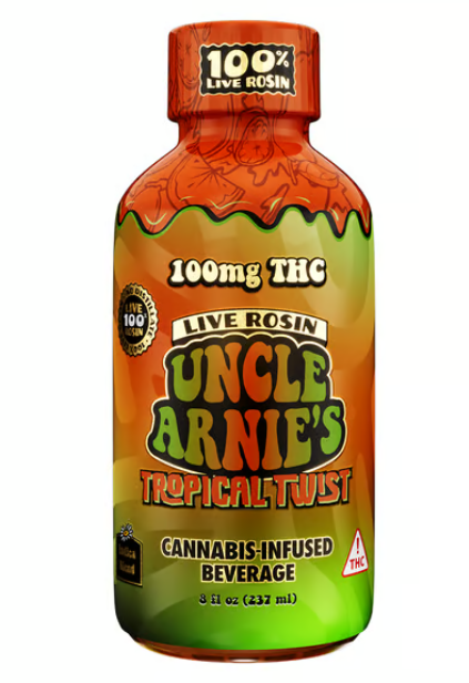 Photograph of product: Live Rosin Beverage | Uncle Arnie's | Tropical Twist [8oz]