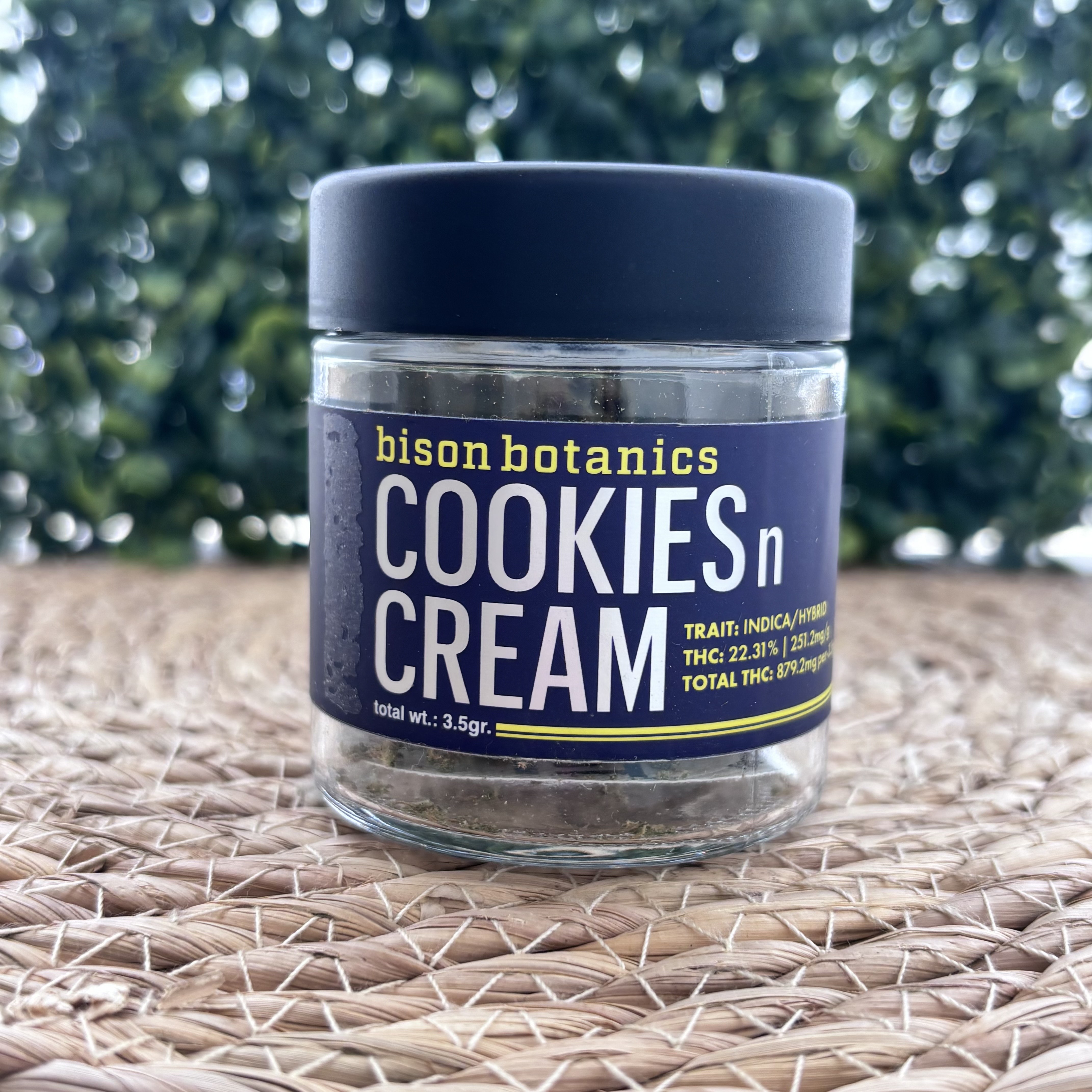 Photograph of product: Bison Botanics - Cookies n Cream - Flower - 3.5g