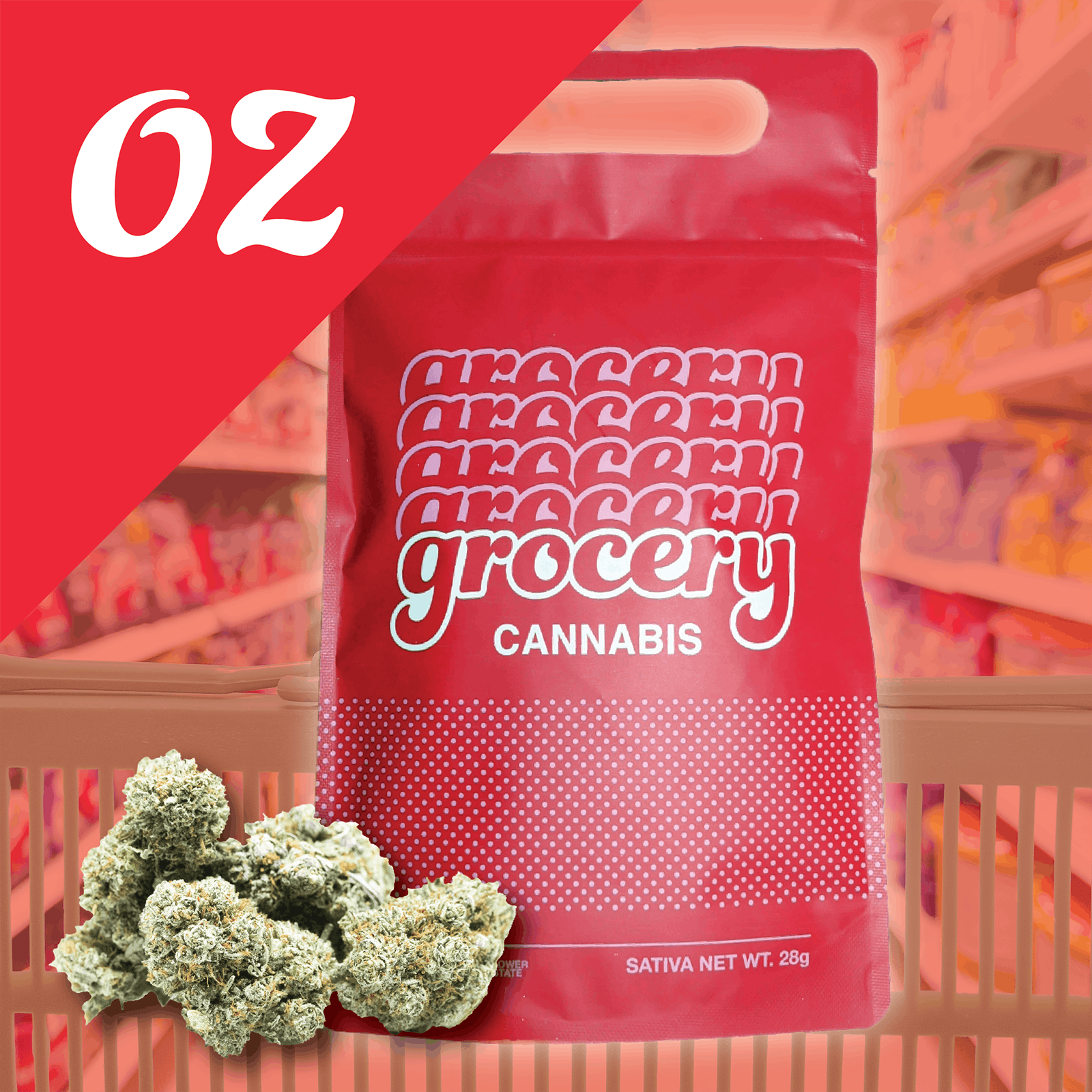 Photograph of product: Grocery | G54 x Trop Cherry | Oui'd Flower - 28g