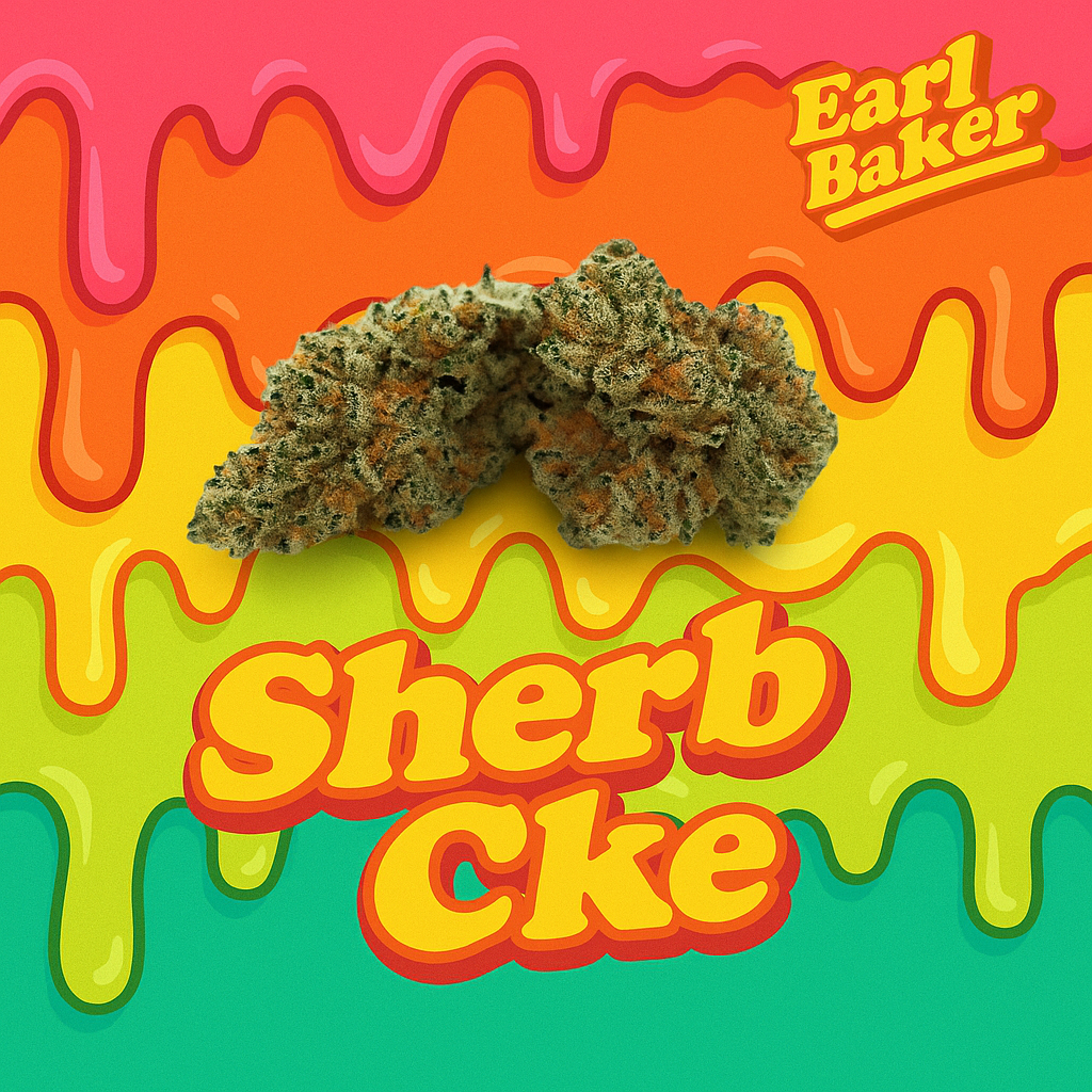 Photograph of product: Sherb Cake Whole Flower T27.17 (11-00044) - 3.5g