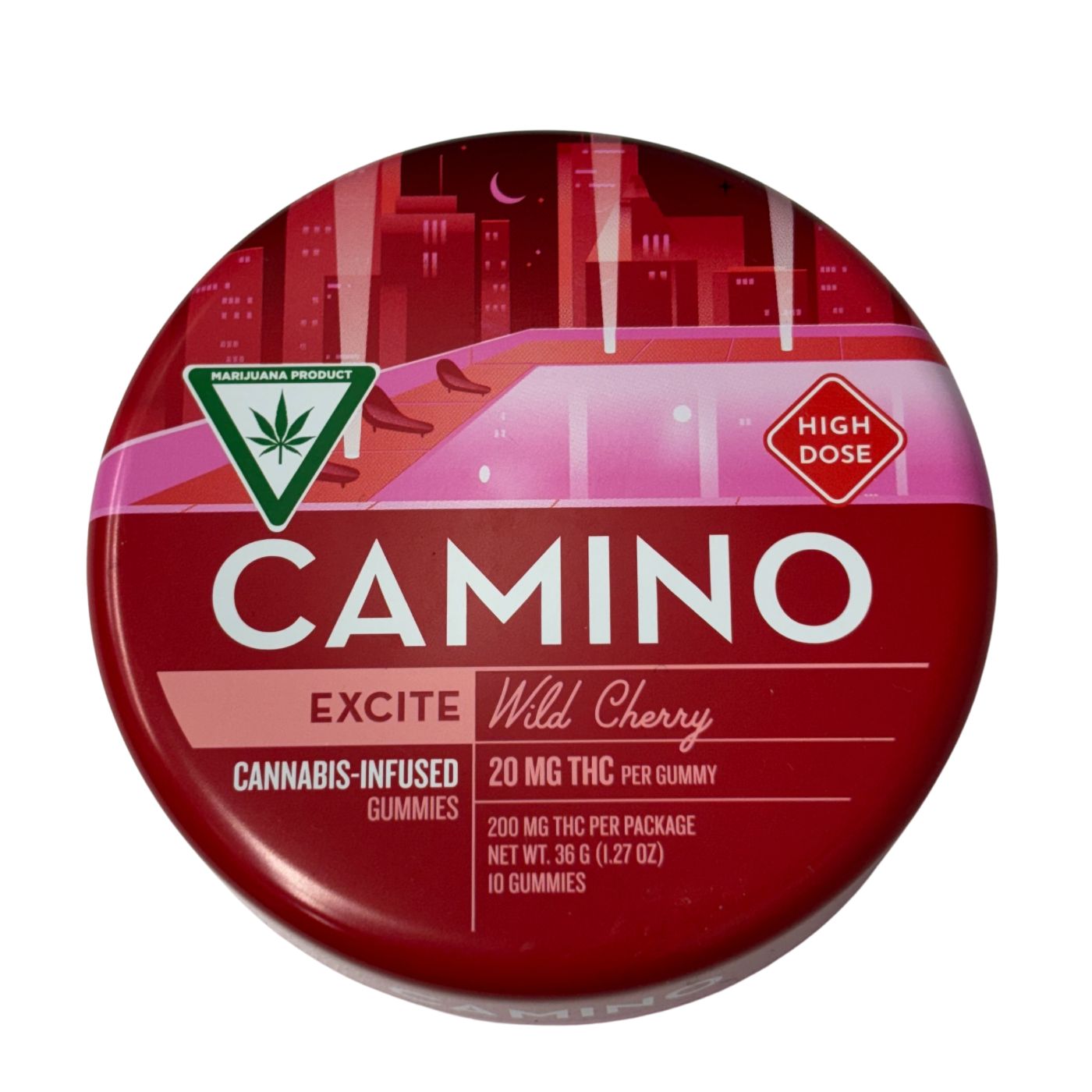 Photograph of product: Pineapple Paradise Bliss 10:10 200mg