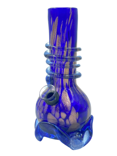 Photograph of product: 6" Soft Glass Water Pipe | Assorted Colors