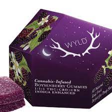 Photograph of product: Gummy | (I) Boysenberry 1:1:1 TH-oui:CBD:CBN