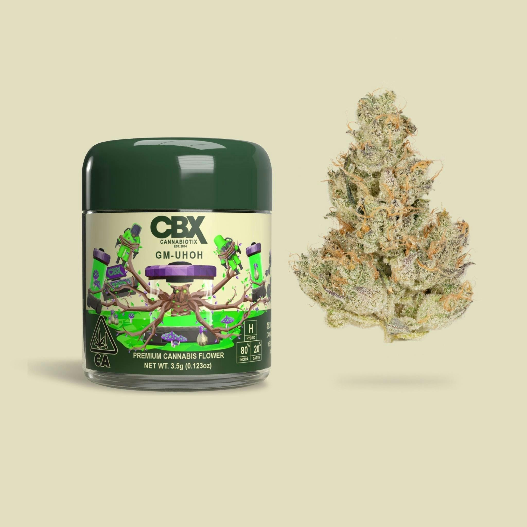 Photograph of product: CBX - GM-UhOh - 3.5g
