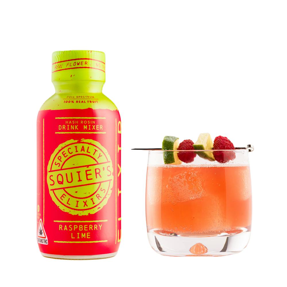 Photograph of product: Raspberry Lime au chocolat Rosin Elixir | Tincture | 500mg
