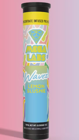 Photograph of product: Lemon Slushie | 1g Infused Pre-Roll