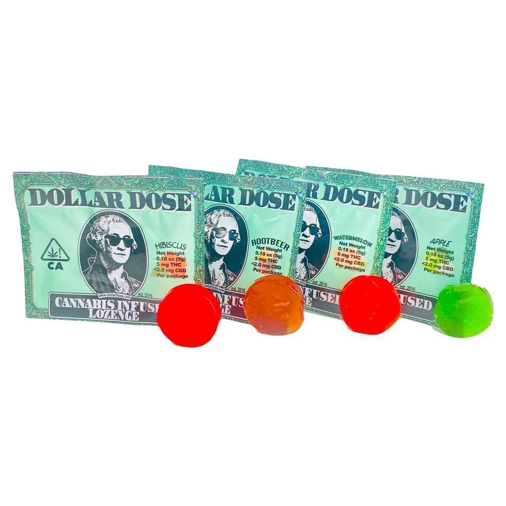 Photograph of Product: Dollar Dose - Apple Lozenge - 5mg